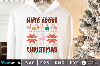 Nuts about christmas SVG design SVG Regulrcrative 