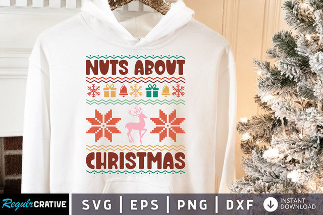 Nuts about christmas SVG design SVG Regulrcrative 