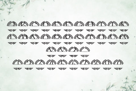 Nuvoria Split Monogram Font Font Dm Letter Studio 