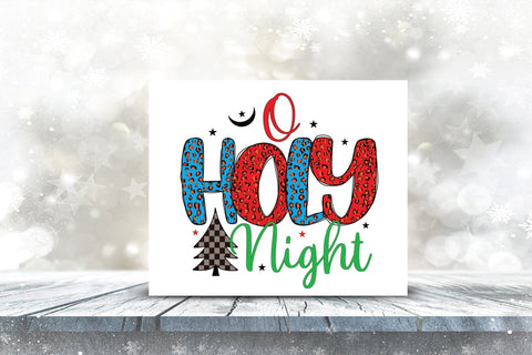 O Holy Night - Christmas Sublimation Design Sublimation CraftLabSVG 