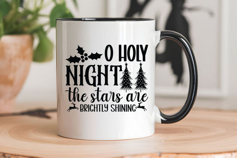 O holy night the stars are brightly shining SVG Angelina750 