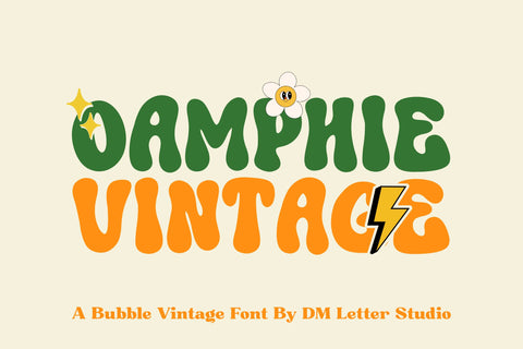 Oamphie Vintage Font Dm Letter Studio 