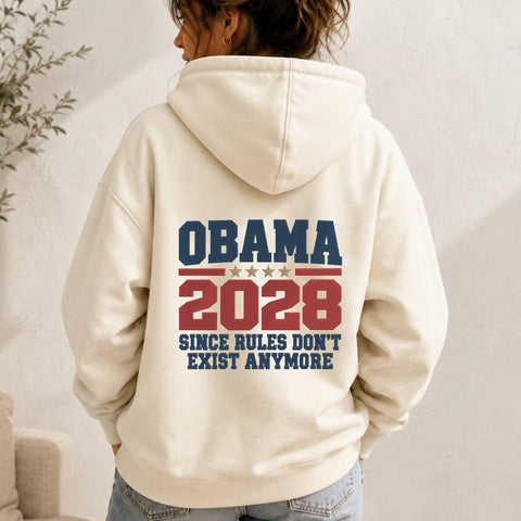 Obama 2028 Since Rules Don’t Exist Anymore Embroidery Design – Political Satire Machine Embroidery File Embroidery/Applique DESIGNS PatternFeed8 