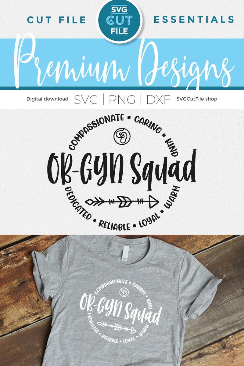 OBGYN svg, OB-GYN svg, ob gyn squad svg for men or women - So Fontsy