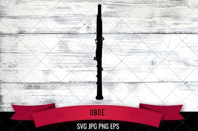 Oboe SVG, Musical Instrument SVG SVG Loveleen Kaur 