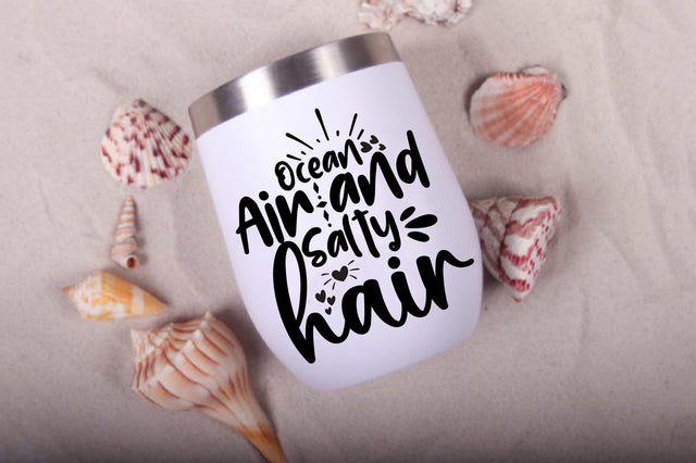 Ocean Air and Salty Hair SVG nirmal108roy 
