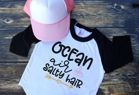 Ocean Air Salty Hair SVG Ikonart Design Shop 