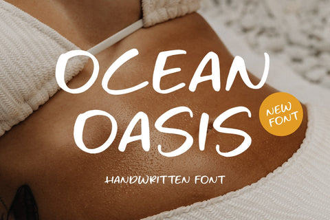 Ocean Oasis Font Font Balpirick 