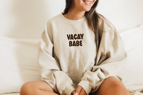 Ocean Rider Bubble Retro Font Font Blush Font Co. 