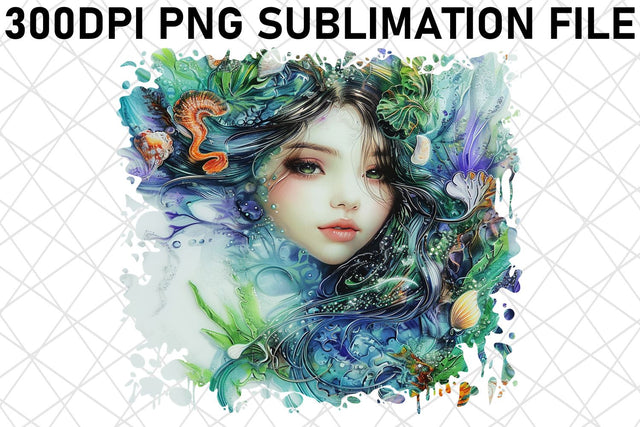 Oceanic Underwater Beauty PNG Design Pack Sublimation afrosvg 