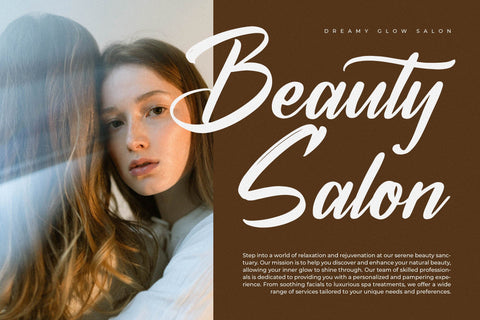 Ochitylla - Modern Bold Script Font Letterena Studios 