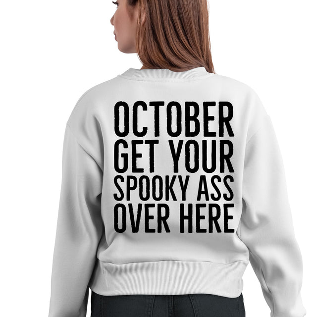 October Get Your Spooky Ass PNG | Halloween Typography Design | Spooky Season Sublimation Sublimation Crafting After Dark 