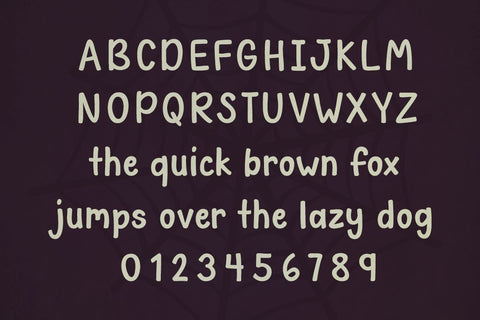 October Night Font Misti's Fonts 