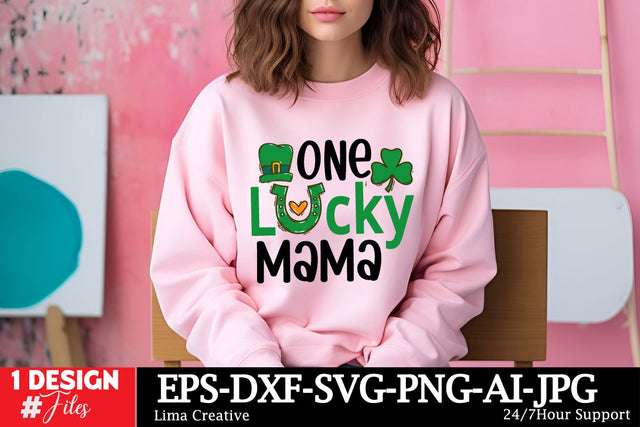 Oe Lucky MAma SVG Cut File SVG Insomnia Std 
