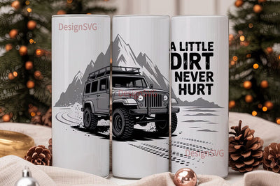 Off-Road Adventure 20oz Tumbler Wrap Sublimation DesignSVG 