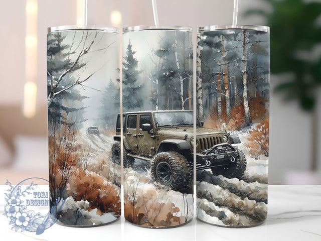 Off-Road Hunter ATV Adventure Tumbler, Off Road Adventure, Hunter Tumbler Design, ATV Enthusiast Gift, Outdoor Sports Present, Trail Riding Gift, Hunting Accessories Sublimation ToriDesigns 