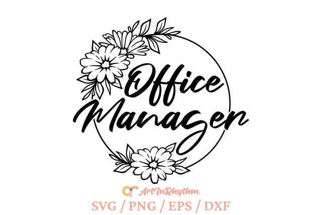 Office Manager Svg, Branch Manager Svg, Coworker Svg, Coordinator Svg, Office Manager Clipart SVG Artinrhythm shop 