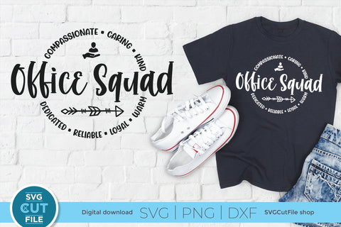 Office Squad svg - an office team staff svg for crafters SVG SVG Cut File 