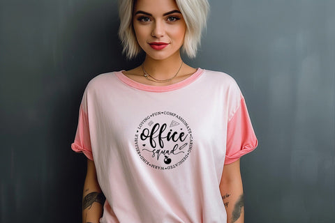 Office Squad Svg Png Files, Office Lady, Back to School, School Secretary, Squad, First day of School, Crew, Teachers Day Svg SVG DesignDestine 