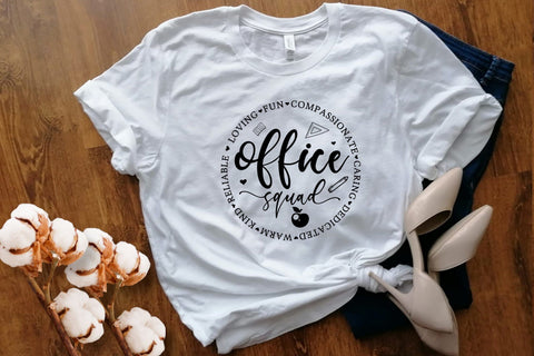 Office Squad Svg Png Files, Office Lady, Back to School, School Secretary, Squad, First day of School, Crew, Teachers Day Svg SVG DesignDestine 