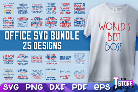 Office SVG | Quotes SVG Design | SVG File SVG The T Store Design 