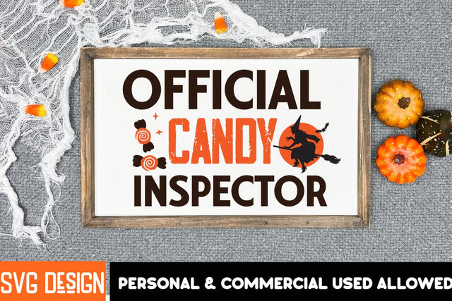 Official Candy Inspector SVG Design,Halloween Sublimation PNG, Halloween SVG Bundle,Halloween SVG Quotes,Halloween PNG, Halloween SVG SVG BlackCatsMedia 