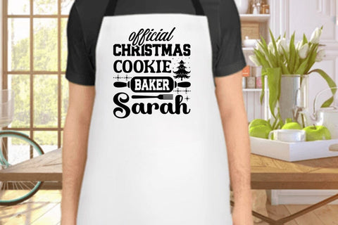 Official Christmas Cookie Baker Sarah SVG Angelina750 