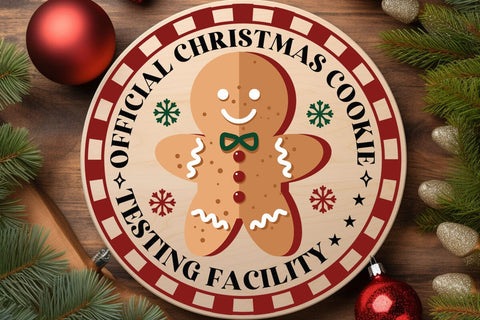 Official christmas cookie testing facility SVG Angelina750 