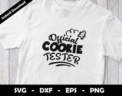 Official Cookie Tester SVG Cut File, Christmas SVG Design SVG Arthur Arellano 