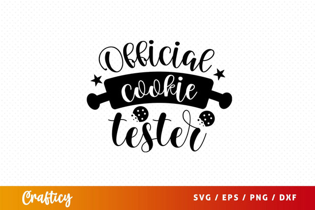 Official cookie tester Svg Design SVG Designangry 