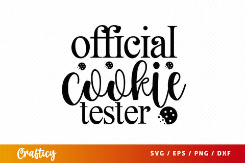 Official cookie tester Svg Design SVG Designangry 