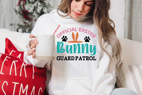 Official easter bunny guard patro SVG Angelina750 