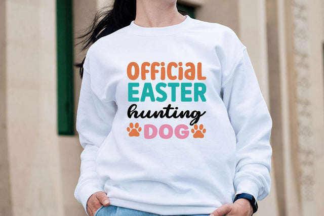 Official easter hunting dog SVG Angelina750 