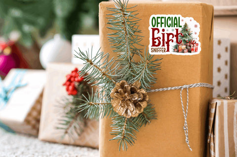 Official gift sniffer Stickers Design Sublimation Regulrcrative 