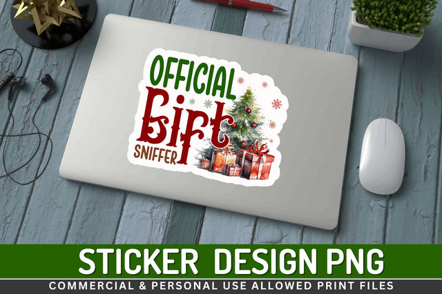 Official gift sniffer Stickers Design Sublimation Regulrcrative 