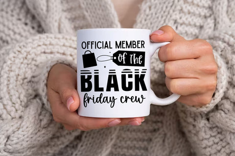 Official member of the black friday crew svg design SVG Regulrcrative 