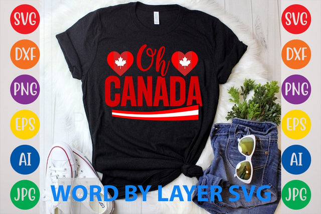 Oh Canada svg design SVG Rafiqul20606 