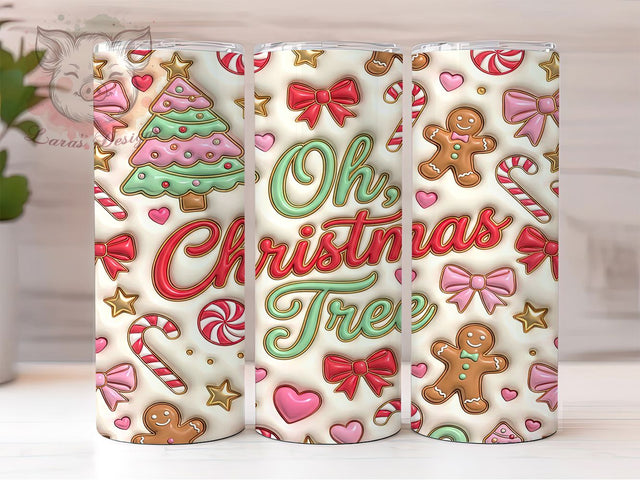 Oh Christmas Tree 20oz Tumbler, Oh Christmas Tree, Christmas Tree, Oh Christmas PNG, Christmas Tree PNG, Xmas Tree Tumbler, Christmas Tumbler, Tree Tumbler Wrap Sublimation Lara' s Designs 