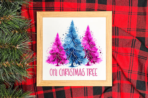 Oh! christmas tree png design Sublimation Regulrcrative 