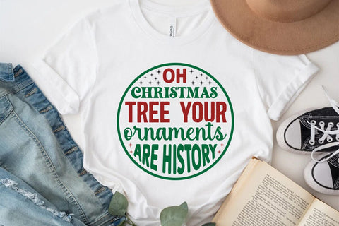 Oh christmas tree your ornaments are history SVG Angelina750 