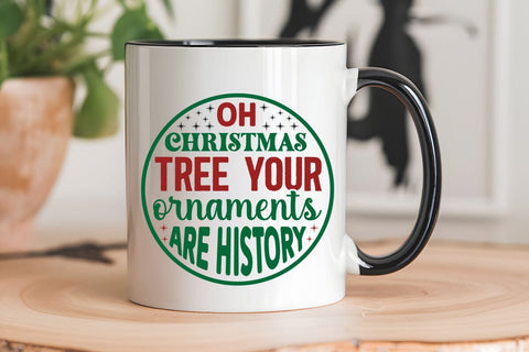 Oh christmas tree your ornaments are history SVG Angelina750 