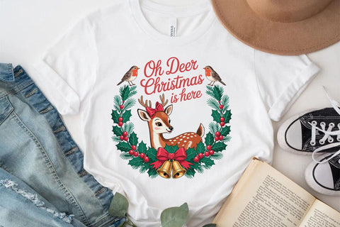 Oh Deer Christmas Is Here SVG Angelina750 