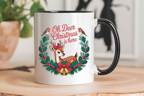 Oh Deer Christmas Is Here SVG Angelina750 
