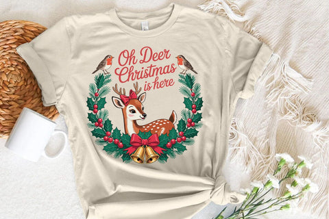 Oh Deer Christmas Is Here SVG Angelina750 