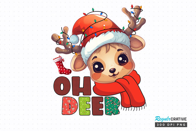 Oh deer png design Sublimation Regulrcrative 