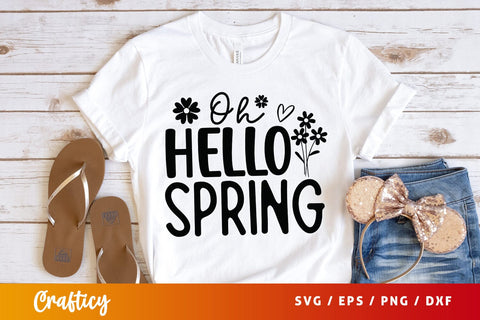 Oh hello spring Svg Design SVG Designangry 