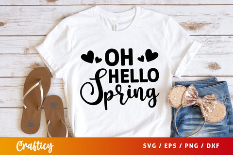 Oh hello spring SVG Design SVG Designangry 