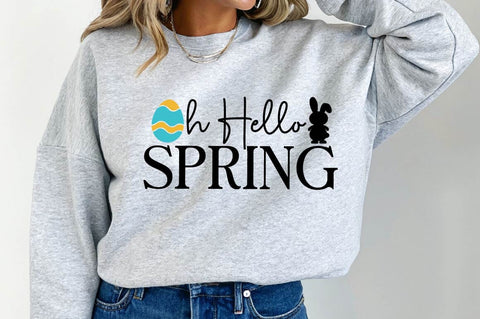 Oh Hello Spring SVG Design SVG Regulrcrative 