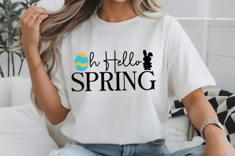 Oh Hello Spring SVG Design SVG Regulrcrative 