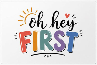 Oh Hey First Grade PNG | Back to School Digital Download SVG BillahCrafts 